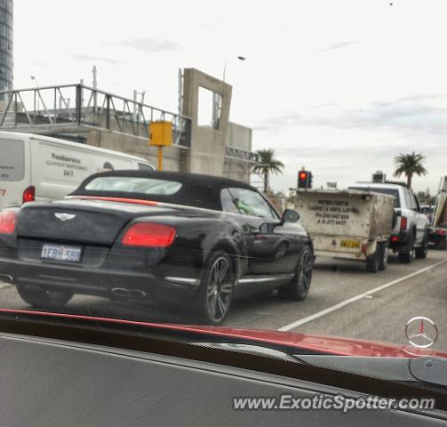 Bentley Continental spotted in South Perth, Australia