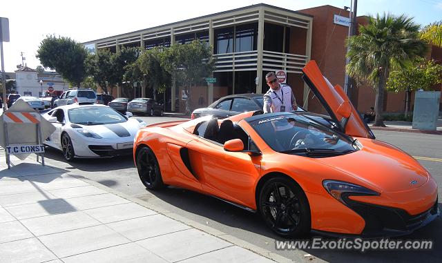 Mclaren 650S spotted in La Jolla, California