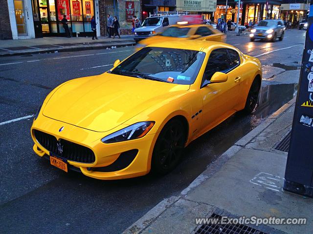 Maserati GranTurismo spotted in New York City, New York