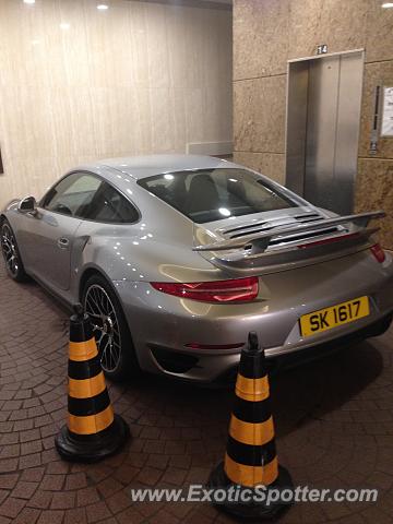 Porsche 911 Turbo spotted in Hong Kong, China