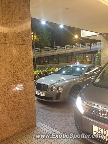 Bentley Continental spotted in Hong Kong, China