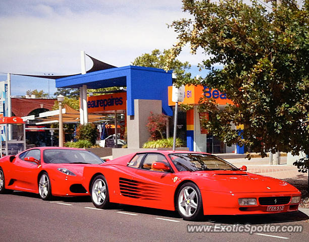Ferrari Testarossa spotted in Canberra, Australia