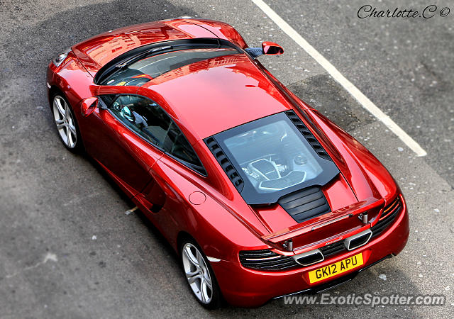 Mclaren MP4-12C spotted in London, United Kingdom