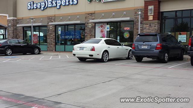 Maserati Quattroporte spotted in Wylie, Texas