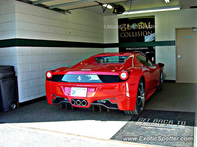 Ferrari 458 Italia spotted in Denver, Colorado
