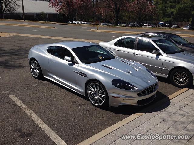 Aston Martin DBS spotted in Arlington, Virginia