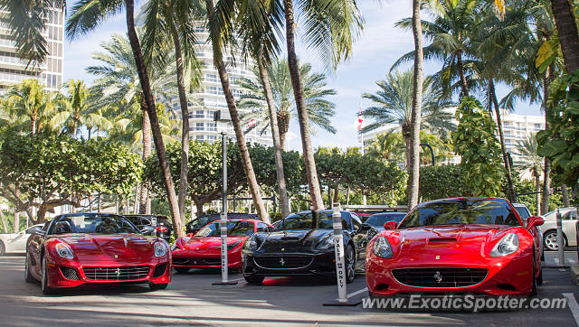 Ferrari California spotted in Bal Harbor, Florida