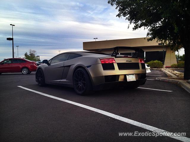 Lamborghini Gallardo spotted in Tucson, Arizona