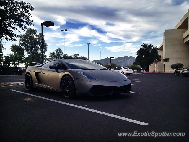 Lamborghini Gallardo spotted in Tucson, Arizona