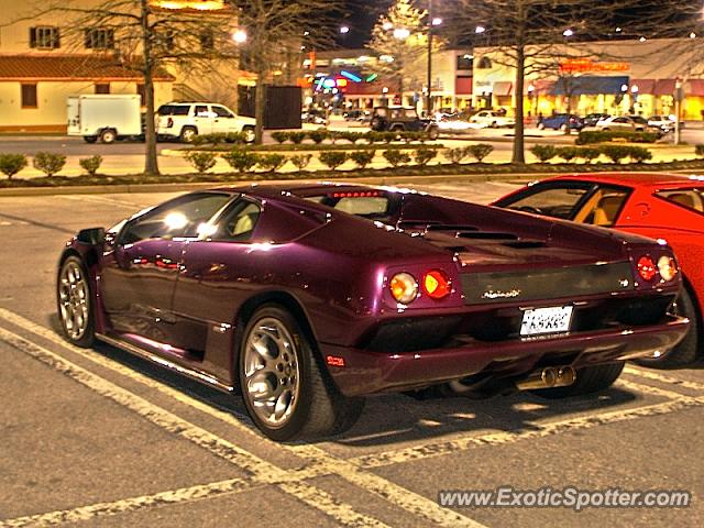 Lamborghini Diablo spotted in Rockville, Maryland