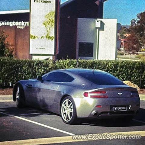 Aston Martin Vantage spotted in Canberra, Australia