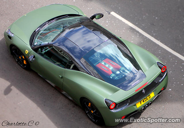 Ferrari 458 Italia spotted in London, United Kingdom