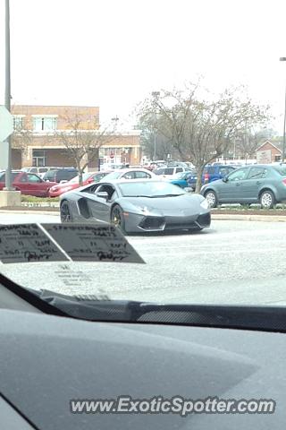 Lamborghini Aventador spotted in Camp Hill, Pennsylvania