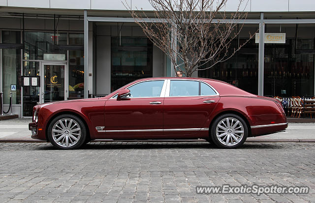 Bentley Mulsanne spotted in New York, New York
