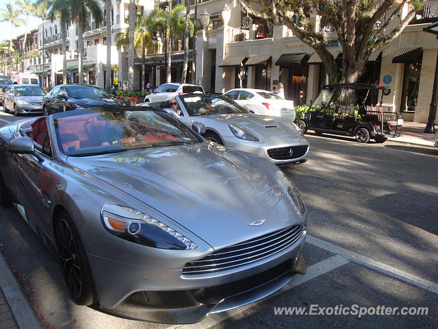 Aston Martin Vanquish spotted in Naples, Florida
