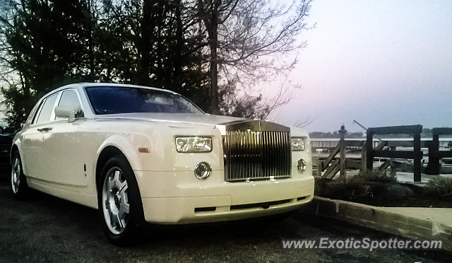 Rolls Royce Phantom spotted in Geist, Indiana