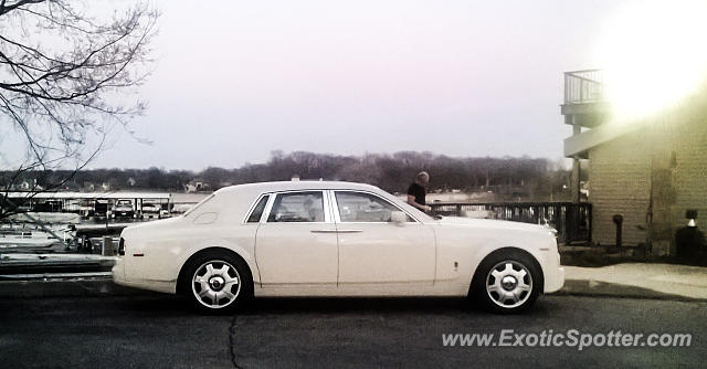 Rolls Royce Phantom spotted in Geist, Indiana
