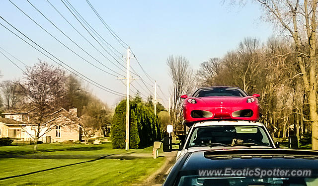 Ferrari F430 spotted in Geist, Indiana