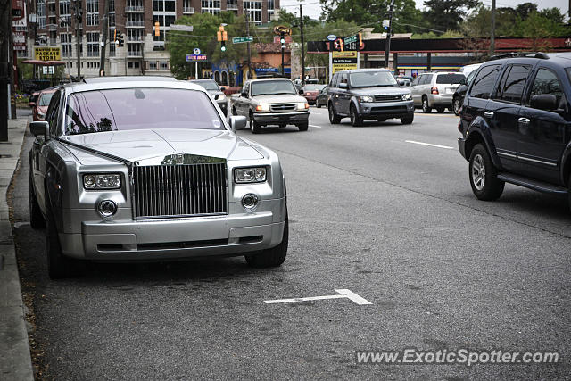 Rolls Royce Phantom spotted in Atlanta, Georgia