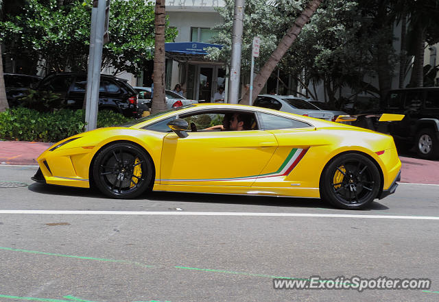 Lamborghini Gallardo spotted in Miami, Florida