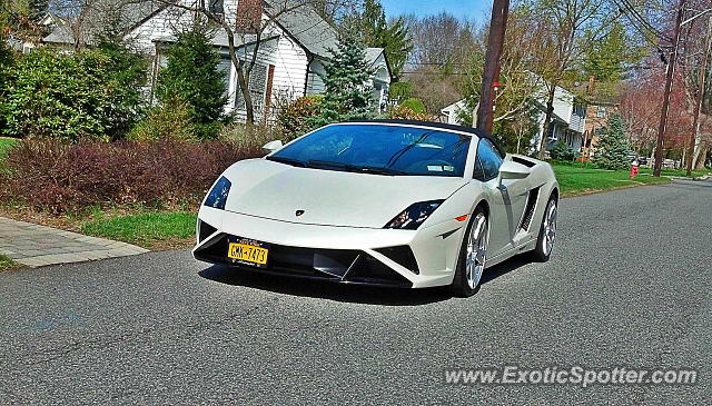 Lamborghini Gallardo spotted in Harrington park, New Jersey