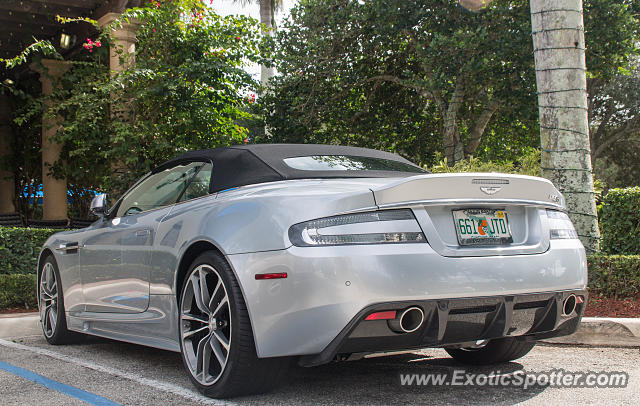 Aston Martin DBS spotted in Delray Beach, Florida