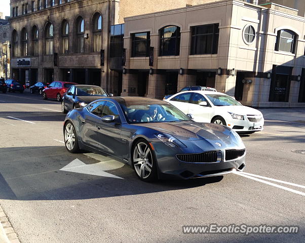 Fisker Karma spotted in Toronto, Canada