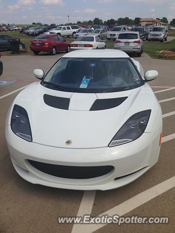 Lotus Evora spotted in Dallas, Texas