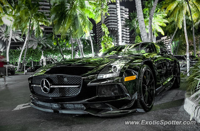 Mercedes SLS AMG spotted in Miami, Florida