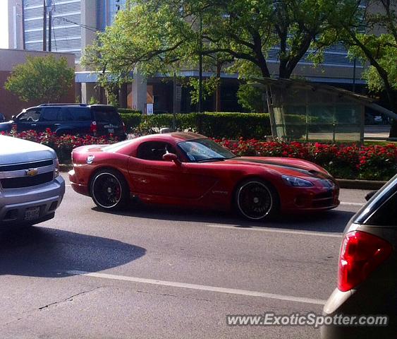Dodge Viper spotted in Houston, Texas