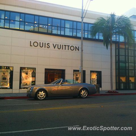 Rolls Royce Phantom spotted in Beverly Hills, California