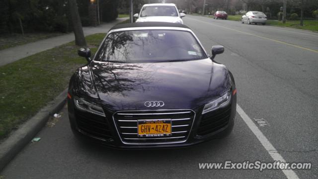 Audi R8 spotted in Woodmere, New York