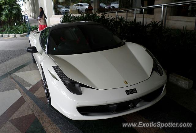 Ferrari 458 Italia spotted in Subang, Malaysia