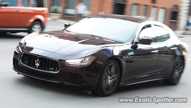 Maserati Ghibli spotted in Lexington, Kentucky
