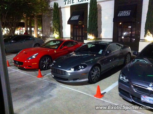 Ferrari California spotted in Houston, Texas