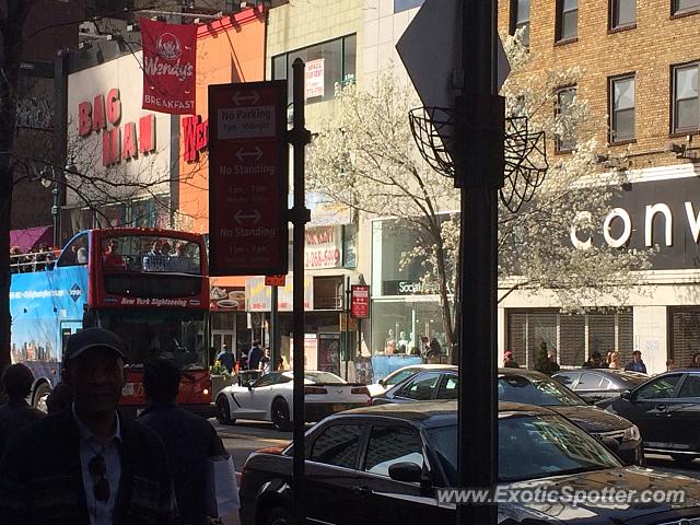 Chevrolet Corvette ZR1 spotted in Manhattan, New York