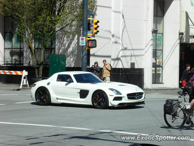 Mercedes SLS AMG spotted in Vancouver, Canada