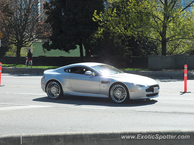 Aston Martin Vantage spotted in Vancouver, Canada