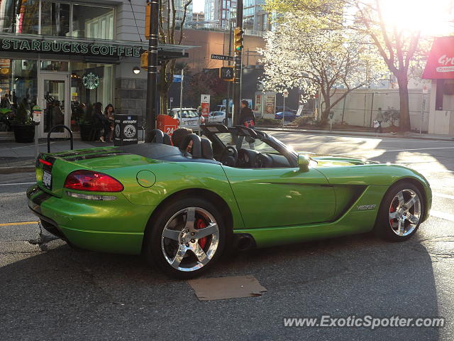 Dodge Viper spotted in Vancouver, Canada