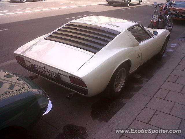 Lamborghini Miura spotted in Munich, Germany