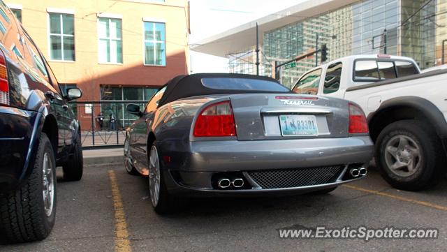 Maserati Gransport spotted in Denver, Colorado