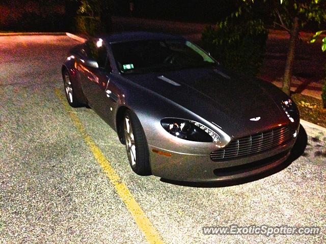 Aston Martin Virage spotted in Winnetka, Illinois
