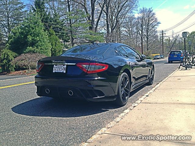 Maserati GranTurismo spotted in Harrington park, New Jersey