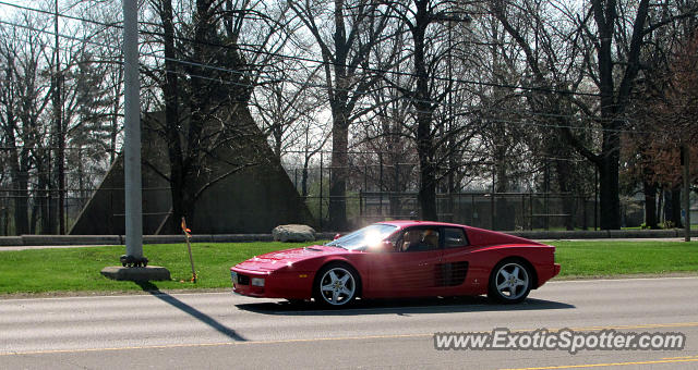 Ferrari Testarossa spotted in Columbus, Ohio