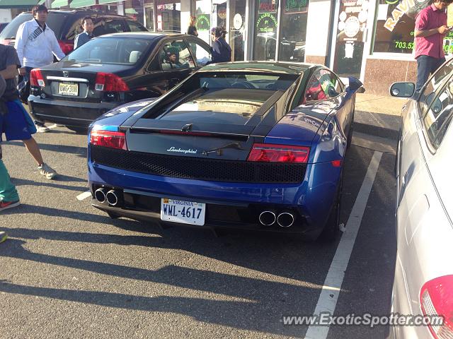 Lamborghini Gallardo spotted in Arlington, Virginia