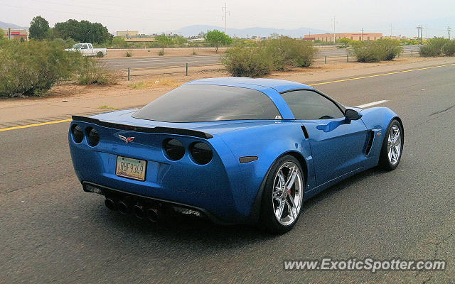 Chevrolet Corvette Z06 spotted in Tucson, Arizona