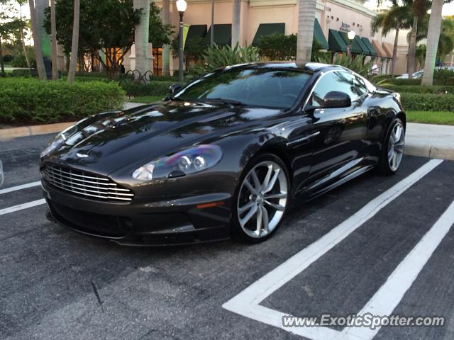 Aston Martin DBS spotted in West Palm Beach, Florida