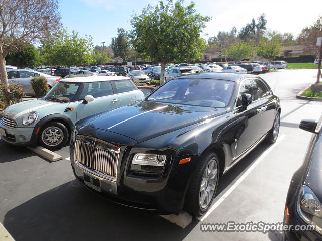 Rolls Royce Ghost spotted in City of Industry, California