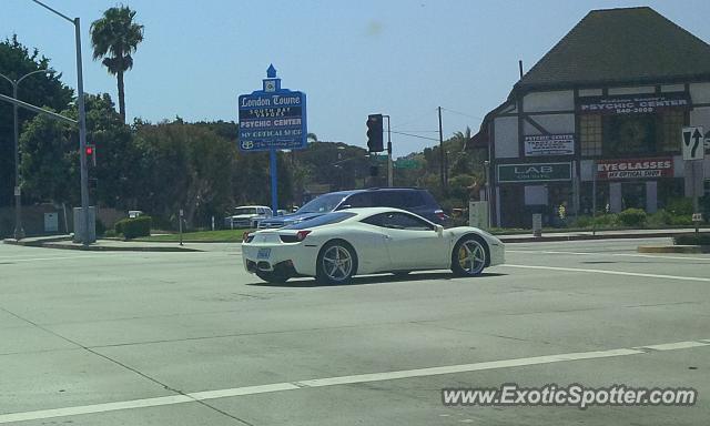 Ferrari 458 Italia spotted in Torrance, California