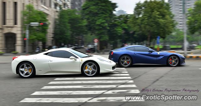 Ferrari F12 spotted in Taichung, Taiwan